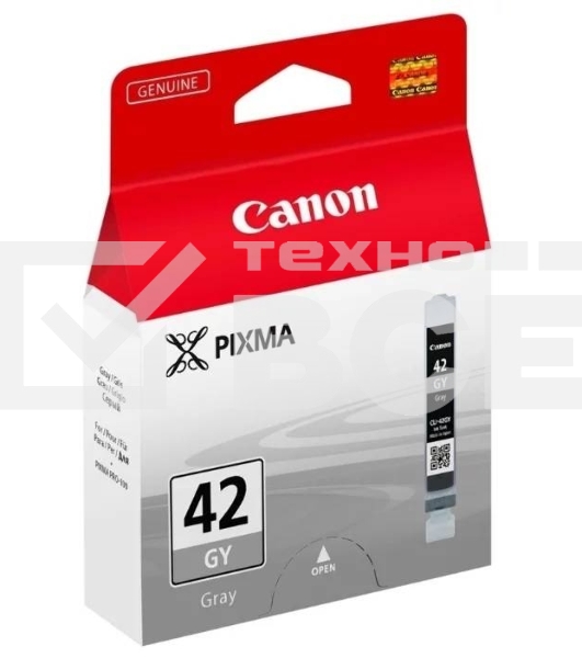 Картридж струйный CLI-42GY (6390B001) для Canon PIXMA PRO-100, серый, 492 стр.