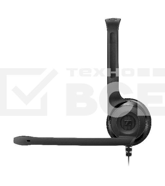 Гарнитура Sennheiser PC 5 CHAT стерео накладная закрытая 42-17000Гц, 2м, 4-контактный jack 3.5мм, 95дБ подвижный микрофон, круговая диаграмма