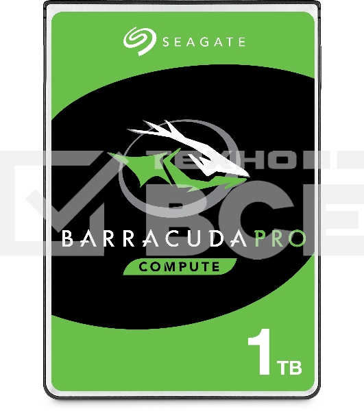 Жесткий диск Seagate HDD Mobile Barracuda25 Guardian (2.5'/ 1TB/ SATA 6Gb/s/ rmp 7200)