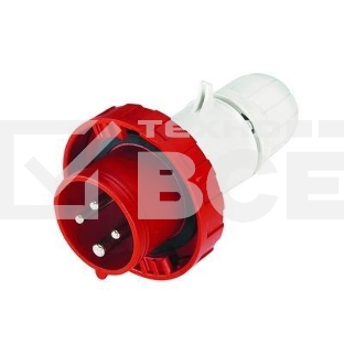 Вилка эл. каб. 16А 3P+E+N 400В IP67 ДКС DIS2181637
