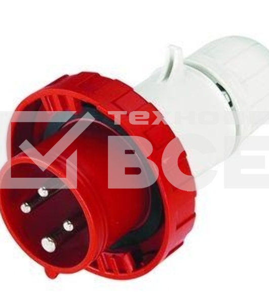 Вилка эл. каб. 16А 3P+E+N 400В IP67 ДКС DIS2181637