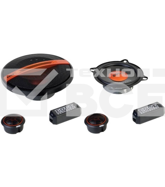 Колонки автомобильные Edge EDST215C-E6 120Вт 4Ом 13см (5дюйм) (ком.:2кол.) компонентные двухполосные