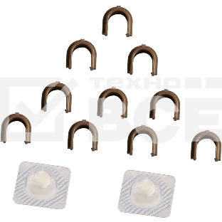 Комплект бушингов Cet CET6375R (RM1-6319-Bushing) для HP LJ Enterprise P3015/M521/M525 резинового вала (упак.:2шт)