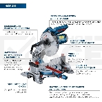 Торцовочная пила Bosch GCM 216, фото6