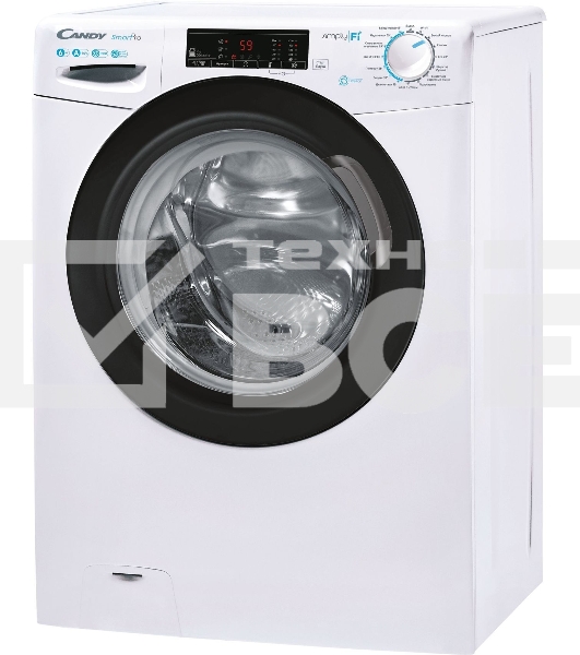 Стиральная машина Candy Smart Pro CSO34 106TB1/2-07 белый, загрузка фронтальная 6 кг, 1000 об/мин., класс: А