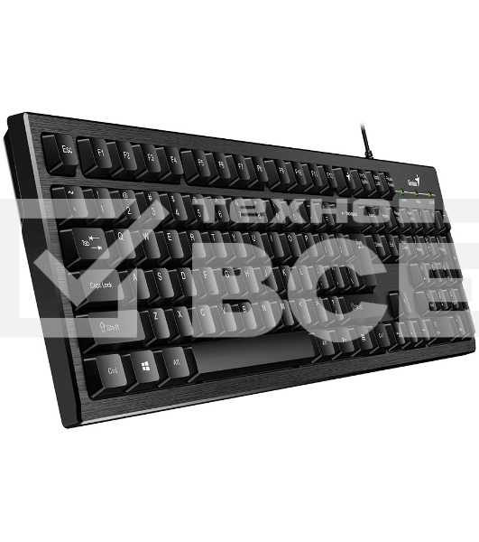 Клавиатура проводная Genius Smart KB-101, USB, черный