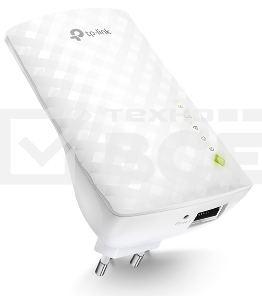 Усилитель Wi-Fi сигнала TP-Link AC750 OneMesh WiFi Range Extender, 300Mbps at 2.4G and 433Mbps at 5G, compact house with internal antennas, 1 10/100Mbps Ethernet port, WPS button for quick setup, Smart Indicator for best location, support OneMeshTMtechnol