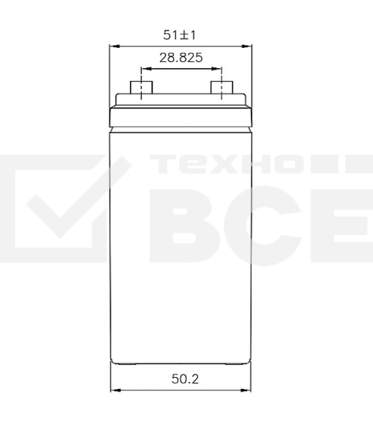 Батарея для ИБП CSB UPS122406 12В 240Вт