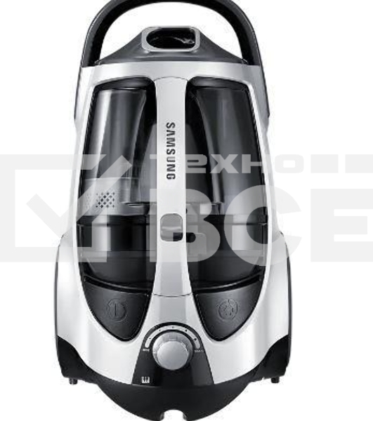Пылесос Samsung VCC8835V37/XEV белый, 430/2200 Вт, уборка сухая, пылесборник контейнер 2 л