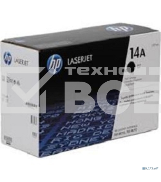 Картридж лазерный HP CF214A черный LaserJet 700 MFP M712 (10 000стр.)
