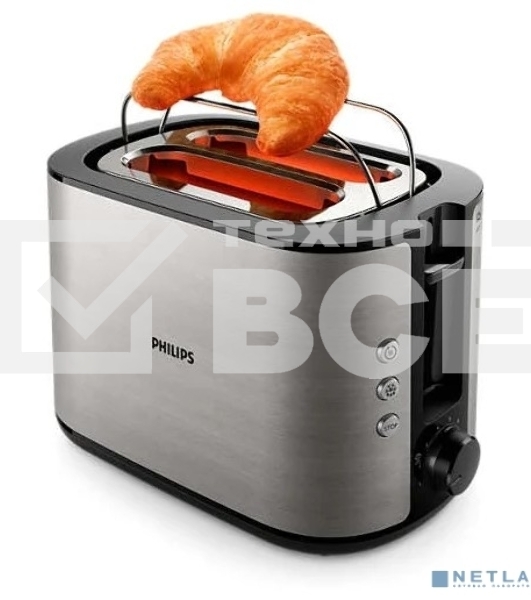 Тостер Philips HD2650/90 950Вт, 2 отделения для тостов, 8 режимов приготовления