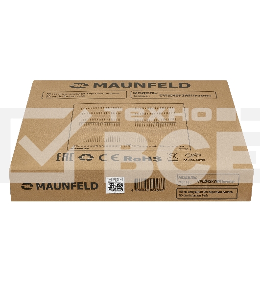 Индукционная варочная панель Maunfeld CVI594SF2WH Inverter