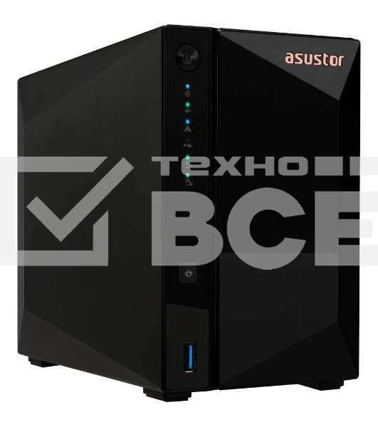 Система хранения данных ASUSTOR AS3302T V2/ASUSTOR/2 BAY/EU