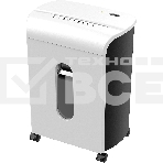 Шредер Cactus CS-SH-K4 белый (секр.P-4) фрагменты 12лист. 17лтр. скрепки скобы пл.карты, фото 1