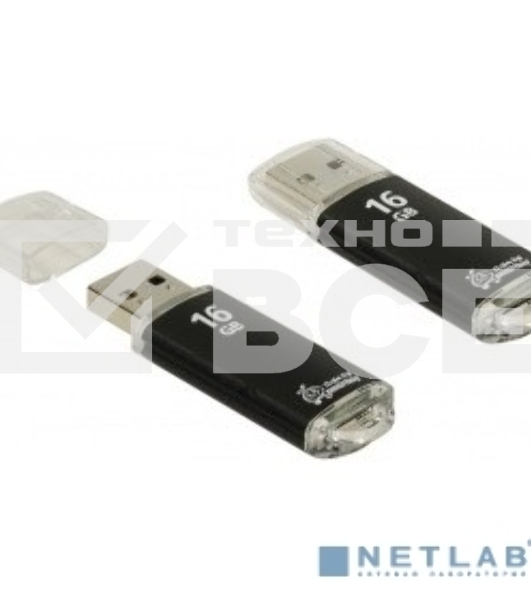 Флешка USB Smartbuy R/W R/W Smartbuy 16 Gb V-Cut черный