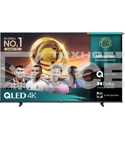 Телевизор Hisense 50' 50E7Q черный DLED UHD 60Hz Smart TV