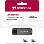 Флешка USB Transcend JetFlash 920 (TS256GJF920), 256Gb, USB 3.1, R/W 420/400, темно-серый, фото2
