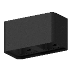 Корпус светильника C7851 SBK черный песок 190*95*H100mm MR16 GU5.3, фото4