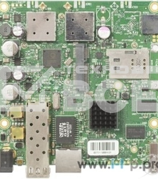 Роутер MikroTik RB922UAGS-5HPacD 922UAGS with 720MHz Atheros CPU, 128MB RAM, 1xGigabit LAN, USB, 1xSFP, miniPCIe, SIM slot, built-in 5Ghz 802.11a/c 2x2 two chain wireless, 2xMMCX connectors, RouterOS L4