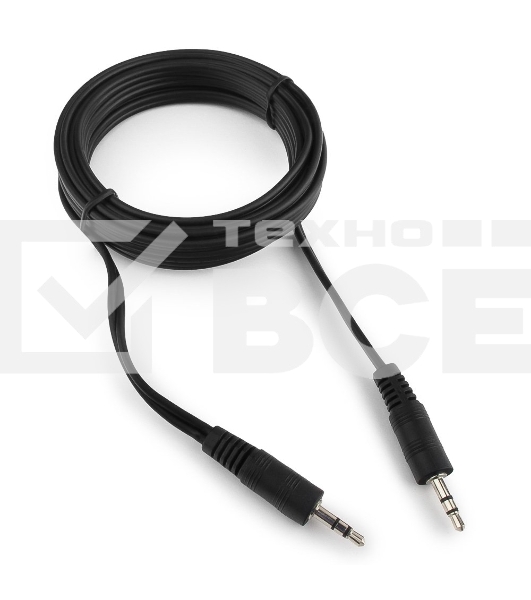 Кабель аудио Cablexpert CCA-404-3M, Jack3.5 - Jack3.5, 3м