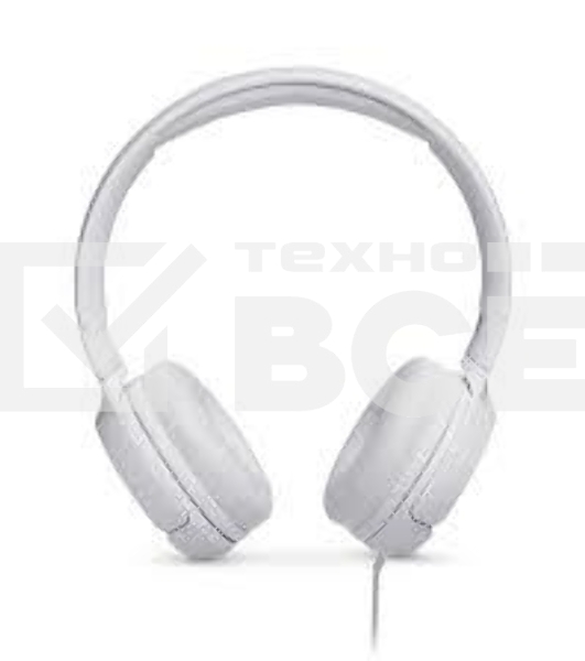 Наушники JBL накладные T500, 32 Ом, белый