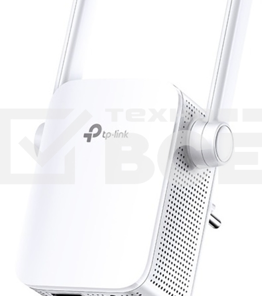 Двухдиапазонный усилитель беспроводного сигнала TP-Link (ретранслятор), 867 Мбит/с на 5 ГГц + 300 Мбит/с на 2,4 ГГц (SOHO RE305) поставляется без кабеля RJ-45