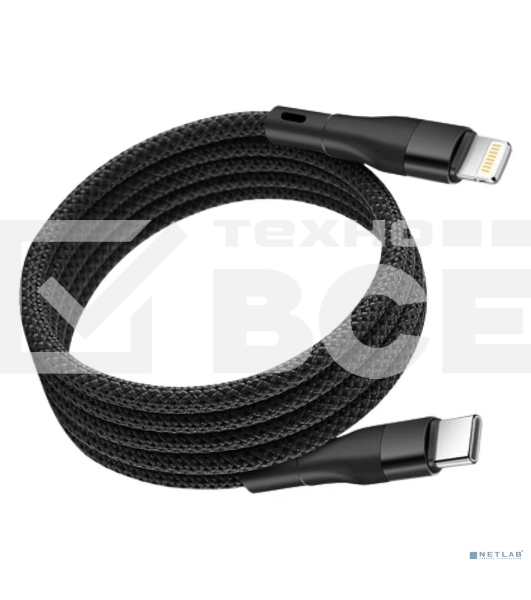 Кабель для зарядки SmartiNext SN-CM-TCL Type-C - Lightning магнитный, черный