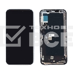 Дисплей Amperin для Apple iPhone XS в сборе с тачскрином (Soft Oled), черный, фото4