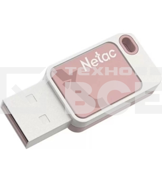 Флеш диск Netac 64Gb UA31 NT03UA31N-064G-20PK USB2.0, розовый