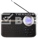 Радиоприемник Vitek VT-3592 (BK) Тип батареек UM-2/С. Выходная мощность 1 вт., фото3