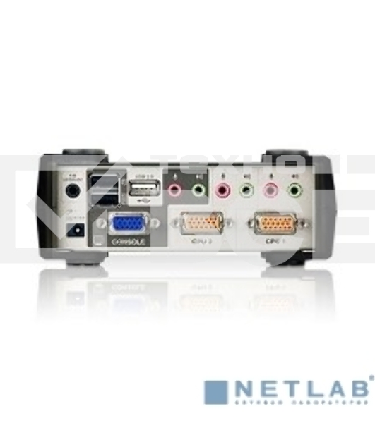 Переключатель ATEN CS1732B(-A7-G) переключатель 2 Port USB2.0 KVMP Switch with OSD