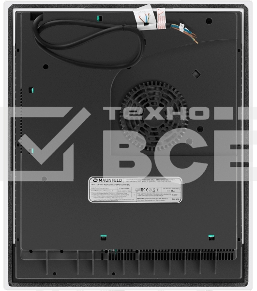Индукционная варочная панель Maunfeld CVI453SBWH Inverter