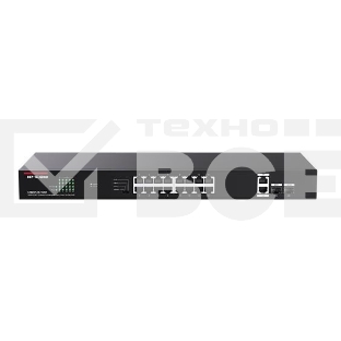 Коммутатор IP-COM 18PORT 1000M 2SFP G1120P-16-150W