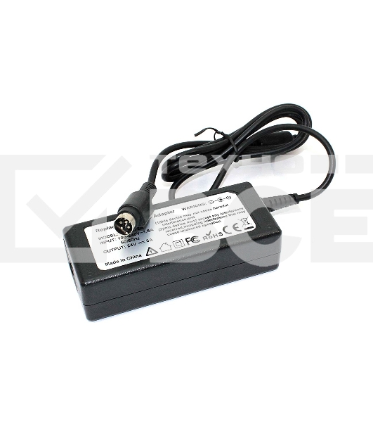 Блок питания для монитора и телевизора LCD 24V 3A 72W 4pin OEM
