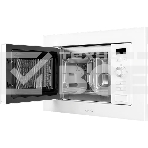 Встраиваемая микроволновая печь MMH 201 W 20 л, 800-1250 Вт, гриль, 8 программ, белый цвет, фото2