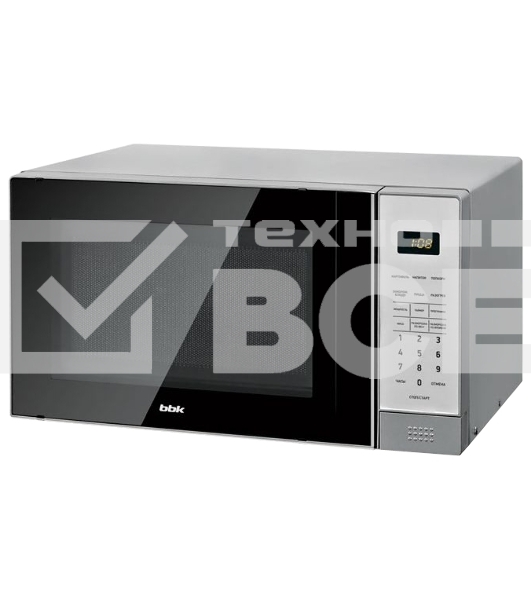 Микроволновая печь BBK 20MWS-729S/BS 20л. 700Вт серебристый/черный