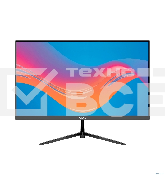 Монитор 27' CBR MD-2703 IPS 1920x1080, 144 Гц, 1 мс, 16:9, 250 кд/м², HDMI, DP, 3.5 мм, FreeSync, динамики (2x3 Вт), черный