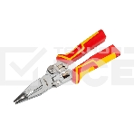 Плоскогубцы многофункциональные диэлектрические с тестером Kranz PRO 210 мм, фото 1