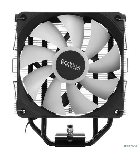 Кулер PCCooler Paladin EX300S черный 120мм алюминий+медь 1800rpm 28.6db 4-pin 125W 157мм