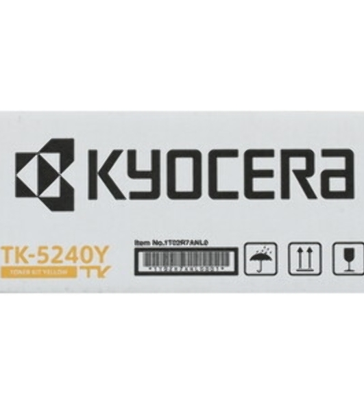Картридж лазерный Kyocera TK-5240Y (1T02R7ANL0) желтый для P5026cdn/cdw, M5526cdn/cdw 3000 стр.