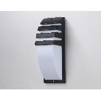 Уличный настенный архитектурный светильник ST5202 BK черный IP54 E27 max 40W 331*112*35, фото 1