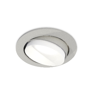 Комплект встраиваемого поворотного светильника Ambrella light XC7653020 SGR/SWH серый песок/белый песок MR16 GU5.3 (C7653, N7030)