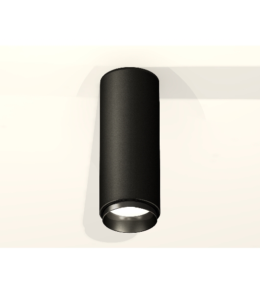 Светильник Ambrella Light XS6343002 SBK/PBK черный песок/черный полированный MR16 GU5.3 (C6343, N6121)