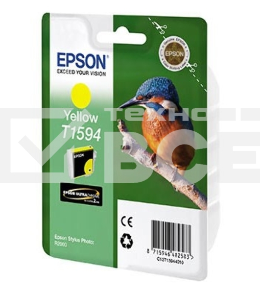 Картридж струйный Epson C13T15944010 желтый (850 стр) для Epson St Ph R2000