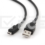 Кабель Gembird PRO CCP-mUSB2-AMBM-6 USB 2.0 кабель для соед. 1.8м А-microB (5 pin) позол.конт., пакет, фото 1
