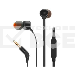 Наушники проводные JBL T110 черный