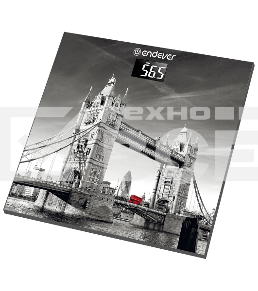 Весы напольные  Endever Skyline FS-541 (150кг, стекло, Лондон)