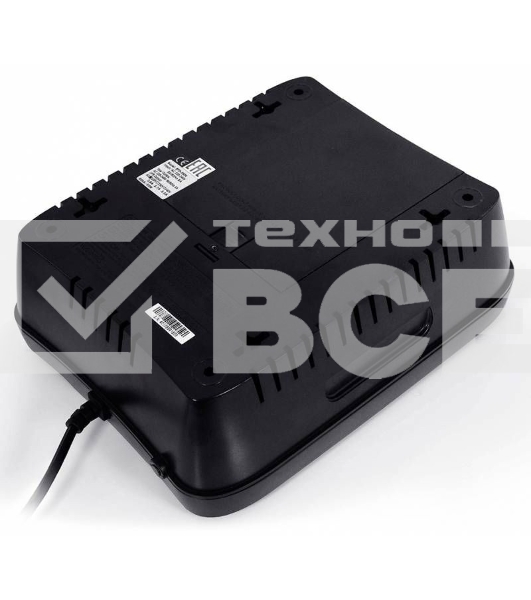 Источник бесперебойного питания Powercom Spider SPD-750U USB LCD 450Вт 750ВА черный