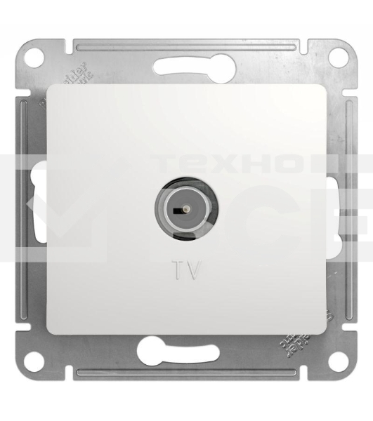 Механизм коннектора TV антены Glossa бел. SchE GSL000193