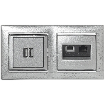 Розетка 2-ая USB | 770270 | Legrand Valena Алюминий, фото18